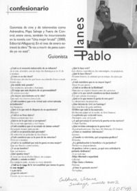 Guionista Pablo Illanes  [artículo]