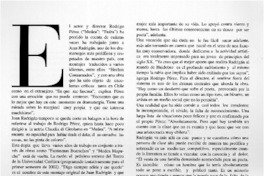 La verdad de Vicente Huidobro, Juan Radrigán y Rodrigo Pérez  [artículo] Maureen Lennon Zaninovic