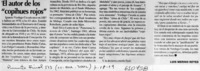 El autor de los "copihues rojos"  [artículo] Luis Merino Reyes