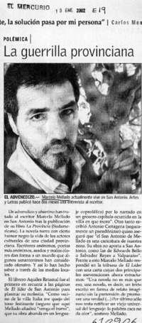 La guerrilla provinciana  [artículo]