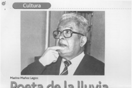 Poeta de la lluvia y la nostalgia  [artículo]
