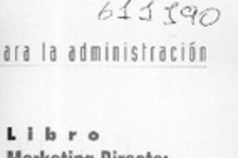 Marketing directo  [artículo]
