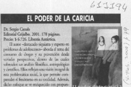 El poder de la caricia  [artículo] Luis Rodríguez