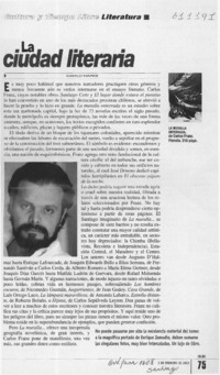 La ciudad literaria