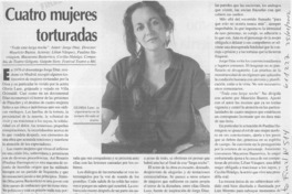 Cuatro mujeres torturadas  [artículo] Luis Alberto Mansilla