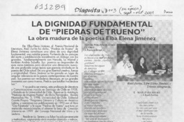 La dignidad fundamental de "Piedras de trueno"  [artículo]