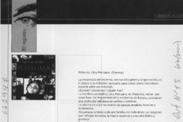 Póstuma  [artículo] José Benítez Mosqueira