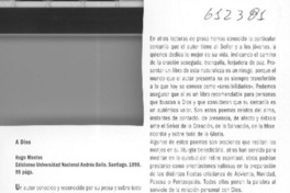 A Dios  [artículo] Jesús Ginés