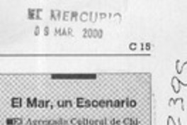 El mar, un escenario  [artículo]
