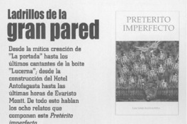 Ladrillos de la gran pared  [artículo] Jorge Stavros