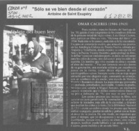 Omar Cáceres (1904-1943)  [artículo] V. L.