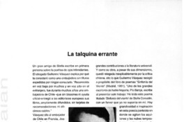 La talquina errante  [artículo]