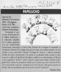 Papelucho  [artículo] Floridor Pérez