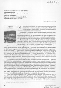 "La Armada en Talcahuano"  [artículo] Walter Berlinger Landa