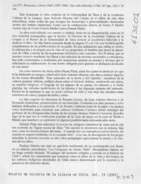 Homenaje a Oreste Plath  [artículo] Marciano Barrios Valdés