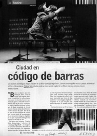 Ciudad en código de barras
