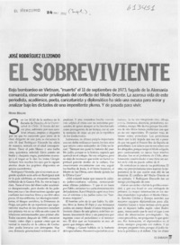 El sobreviviente  [artículo] Mirko Macari