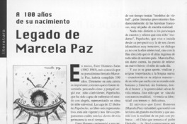 Legado de Marcela Paz  [artículo] María Luisa Pérez