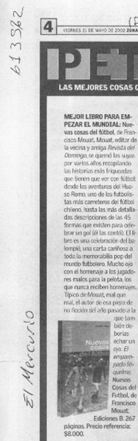 Mejor libro para empezar el mundial