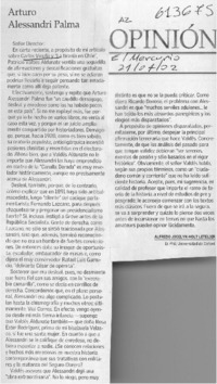Arturo Alessandri Palma  [artículo] Alfredo Jocelyn-Holt Letelier