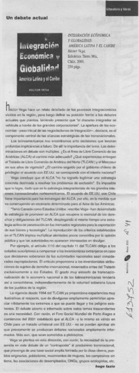 Un debate actual  [artículo] Hugo Fazio