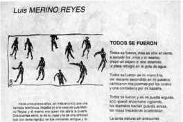 Luis Merino Reyes  [artículo] Gustavo Donoso