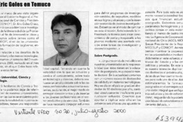Eric Goles en Temuco  [artículo]