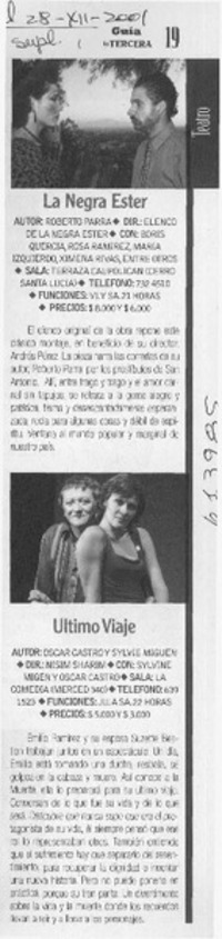 La Negra Ester  [artículo]