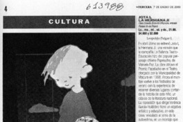 Un montaje juguetón y educativo  [artículo] Leopoldo Pulgar I.