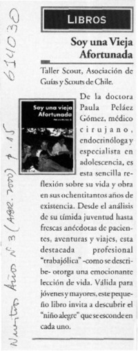 Soy una vieja afortunada  [artículo]