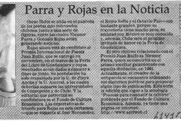 Parra y Rojas en la noticia  [artículo]