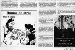 Memorias poco diplomáticas  [artículo]