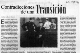 Contradicciones de una transición  [artículo] Oscar Godoy Arcaya