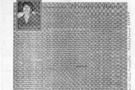 A propósito de El museo de Huasco  [artículo] Nélida Baros Fritis