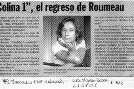 "Colina 1", el regreso de Roumeau  [artículo]