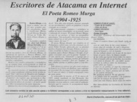 Escritores de Atacama en Internet  [artículo]