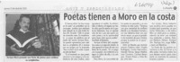 Poetas tienen a Moro en la costa  [artículo]