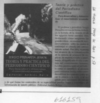 Teoría y práctica del periodismo científico  [artículo]