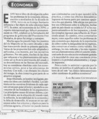 En vez de la miseria  [artículo] Juan Ricardo Couyoumdjian