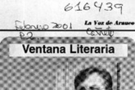 "Yo te saludo mapu"  [artículo] Miguel Ramírez