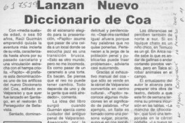 Lanzan nuevo Diccionario del coa  [artículo]