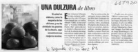 Una dulzura de libro  [artículo]