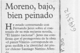 Moreno, bajo, bien peinado  [artículo] Filebo