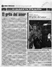 El grito del amor  [artículo] Jaime Retamales