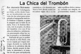 La chica del trombóm  [artículo] Antonio Skármeta