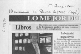 La Boda del poeta  [artículo]