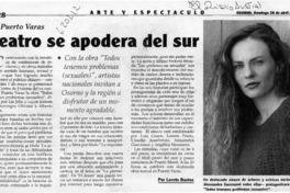 Teatro se apodera del sur  [artículo] Loreto Bustos