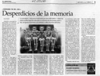 Desperdicios de la memoria  [artículo] José Promis
