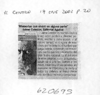 "Memorias que olvidé en alguna parte"  [artículo]