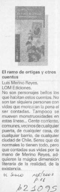 El ramo de ortigas y otros cuentos  [artículo]